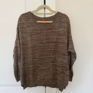 Chan Luu Marled Brown Women's Sweater